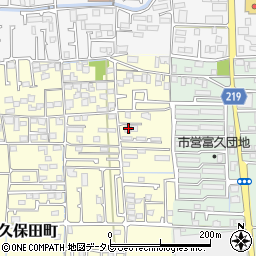 愛媛県松山市久保田町10-2周辺の地図