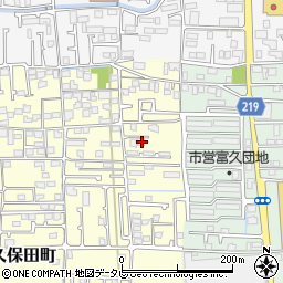 愛媛県松山市久保田町10周辺の地図