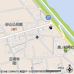 福岡県中間市砂山1399周辺の地図