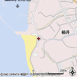 和歌山県御坊市名田町楠井85-4周辺の地図