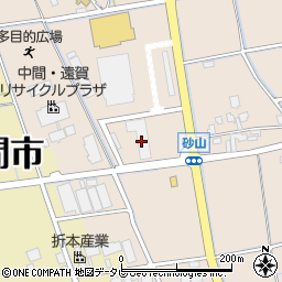 遠賀魚市場周辺の地図