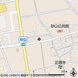福岡県中間市砂山1344周辺の地図
