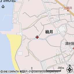 和歌山県御坊市名田町楠井89-8周辺の地図