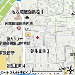 Ａ＆Ｍ朝生田Ｂ周辺の地図