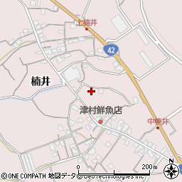 和歌山県御坊市名田町楠井2208-13周辺の地図
