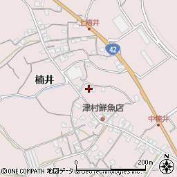 和歌山県御坊市名田町楠井2208-14周辺の地図