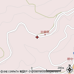 和歌山県田辺市中辺路町野中1114周辺の地図