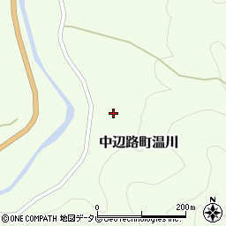 和歌山県田辺市中辺路町温川560周辺の地図