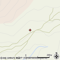 高知県長岡郡大豊町西峯3664周辺の地図