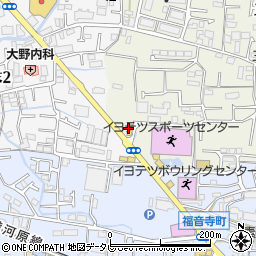 丸亀製麺 松山松末店周辺の地図