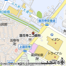 ジョイフル中間蓮花寺店周辺の地図