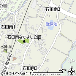 福岡県北九州市小倉南区石田南周辺の地図
