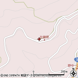 和歌山県田辺市中辺路町野中1103周辺の地図