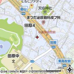 サンシティ小倉東周辺の地図