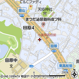 アリさんマークの引越社 北九州東支店周辺の地図