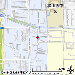 愛媛県松山市南吉田町601-6周辺の地図
