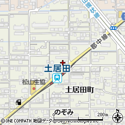 株式会社オーイズミ　松山営業所周辺の地図