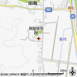福岡県宗像市田島1469周辺の地図