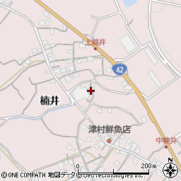 和歌山県御坊市名田町楠井2231周辺の地図
