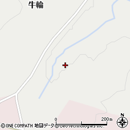 徳島県那賀郡那賀町牛輪かきの内周辺の地図