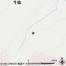 徳島県那賀郡那賀町牛輪かきの内14周辺の地図