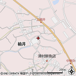 和歌山県御坊市名田町楠井2231-5周辺の地図