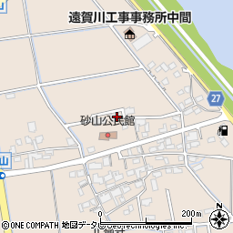福岡県中間市砂山1443周辺の地図