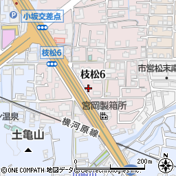 タイヨウ株式会社　松山営業所周辺の地図