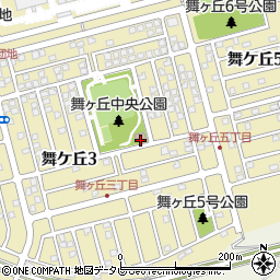 舞ヶ丘中央会館周辺の地図