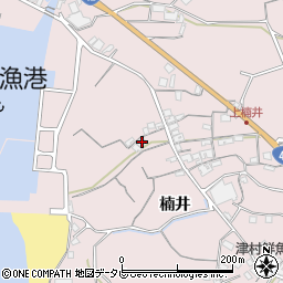 和歌山県御坊市名田町楠井35周辺の地図