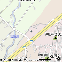 福岡県北九州市小倉南区津田南町1-54周辺の地図