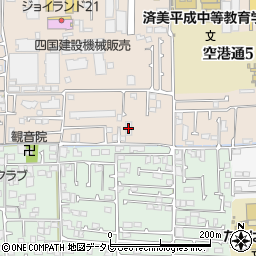 桜ガーデン空港通周辺の地図