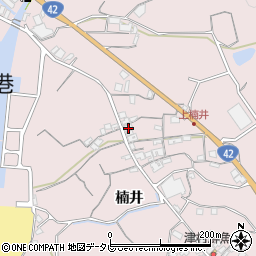 和歌山県御坊市名田町楠井2367周辺の地図