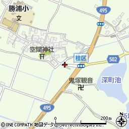 福岡県福津市勝浦2944-1周辺の地図