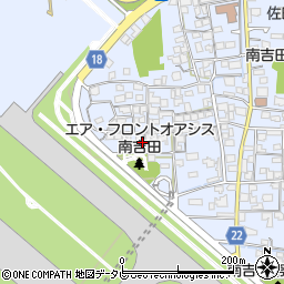 愛媛県松山市南吉田町1118-1周辺の地図