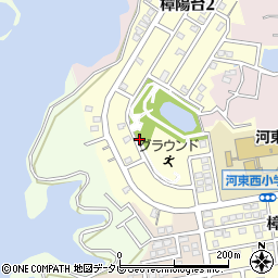 福岡県宗像市樟陽台周辺の地図