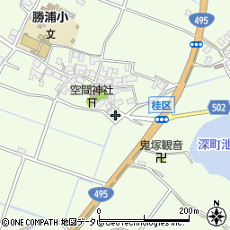 福岡県福津市勝浦3003周辺の地図