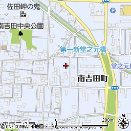 コンフォート南吉田周辺の地図