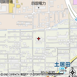 サーパス土居田周辺の地図