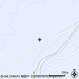 徳島県阿南市新野町貞持周辺の地図