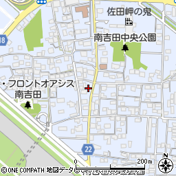 愛媛県松山市南吉田町1081-1周辺の地図
