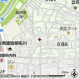 八倉水道工業所周辺の地図