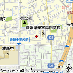 日信ＩＴフィールドサービス株式会社松山サービスステーション周辺の地図