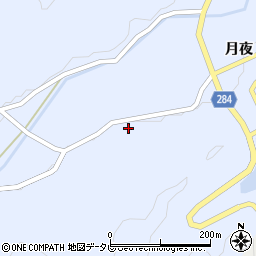 徳島県阿南市新野町新富周辺の地図
