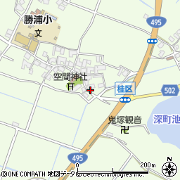 福岡県福津市勝浦2946周辺の地図