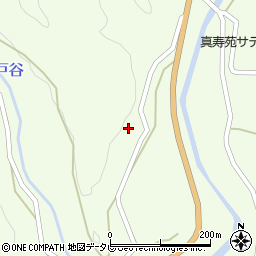 和歌山県田辺市中辺路町温川744周辺の地図