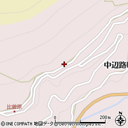 和歌山県田辺市中辺路町野中839周辺の地図