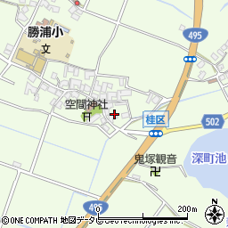 福岡県福津市勝浦2947周辺の地図