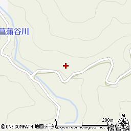 徳島県那賀郡那賀町桧曽根中須周辺の地図