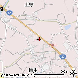 和歌山県御坊市名田町楠井2392-3周辺の地図